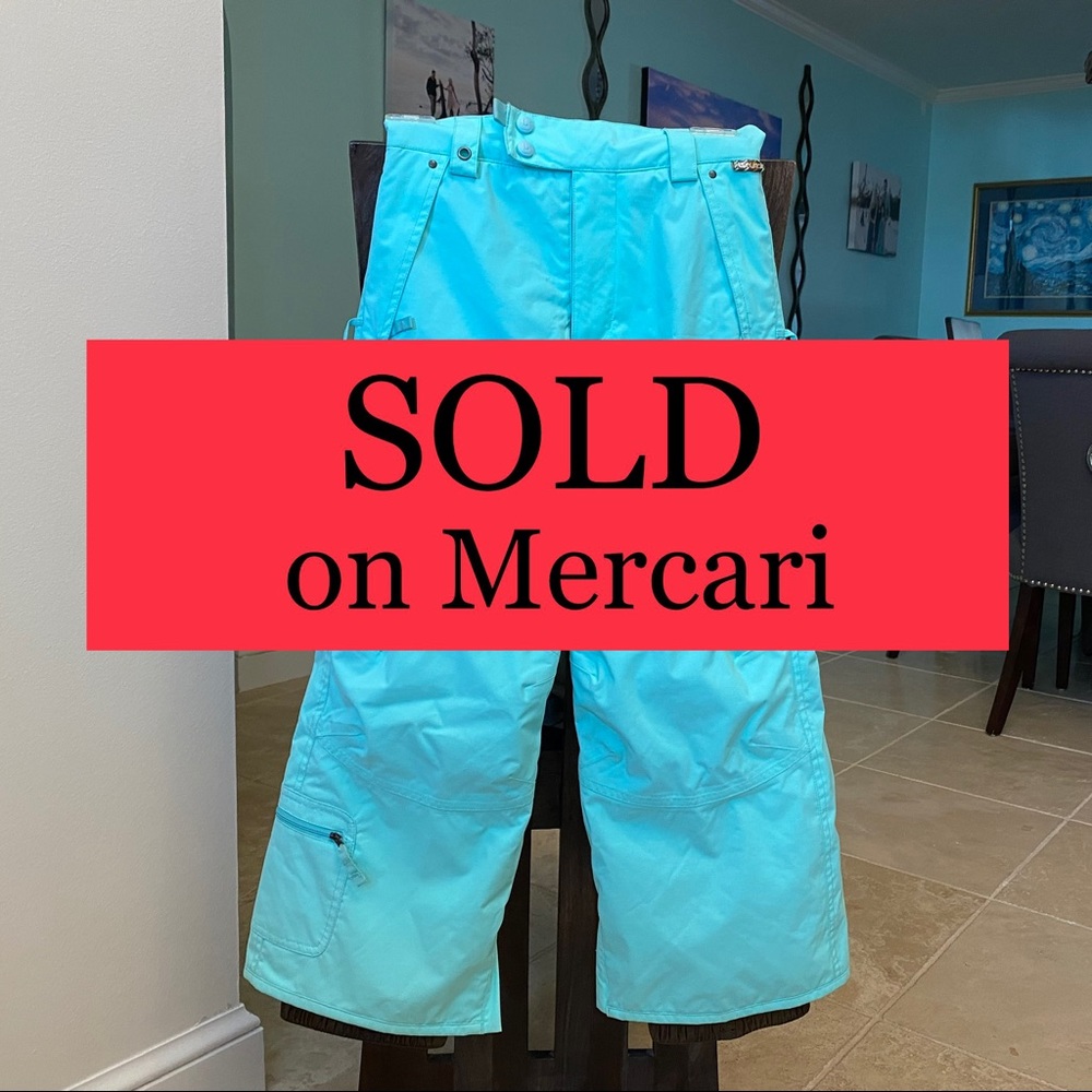 SOLDonMERCARI Girls Burton Snowboard Ski Pants